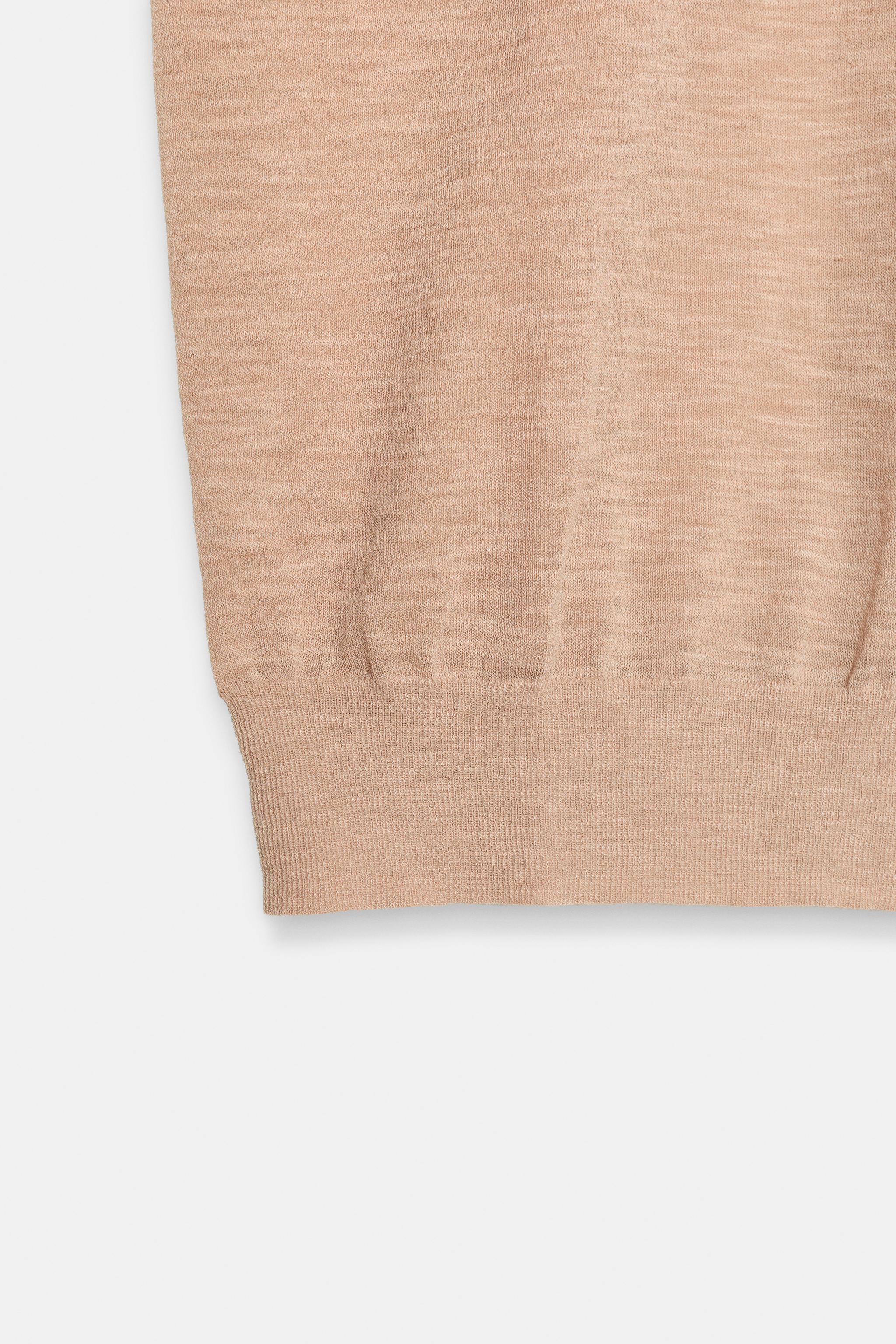 EXTRA-FINE WOOL KNIT TOP